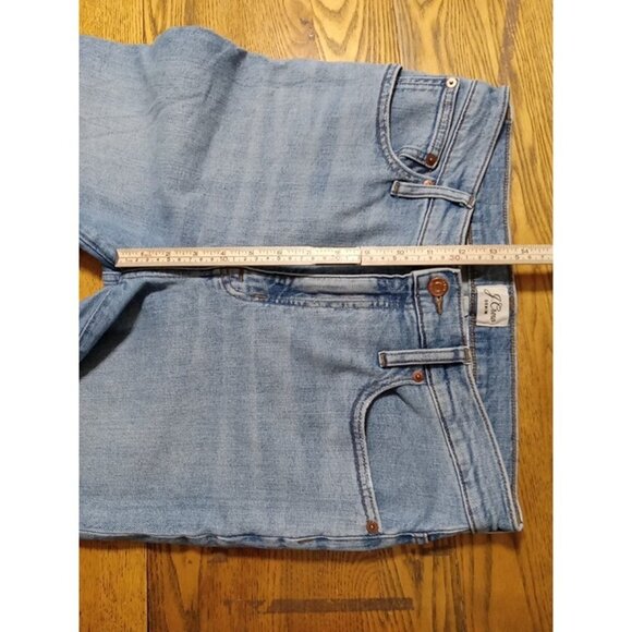 J.Crew Jeans Womens 30 BLUE SKINNY FLARE FLARED Preowned Summer Work Used Winter - Picture 5 of 8